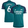 Camisola Arsenal Gabriel 6 Equipamento 3ª 2023-24 Manga Curta